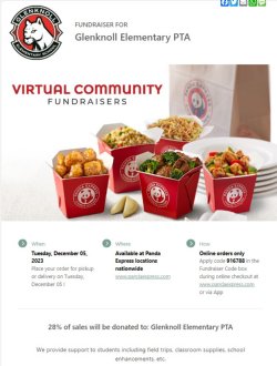 Panda Express Fundraiser